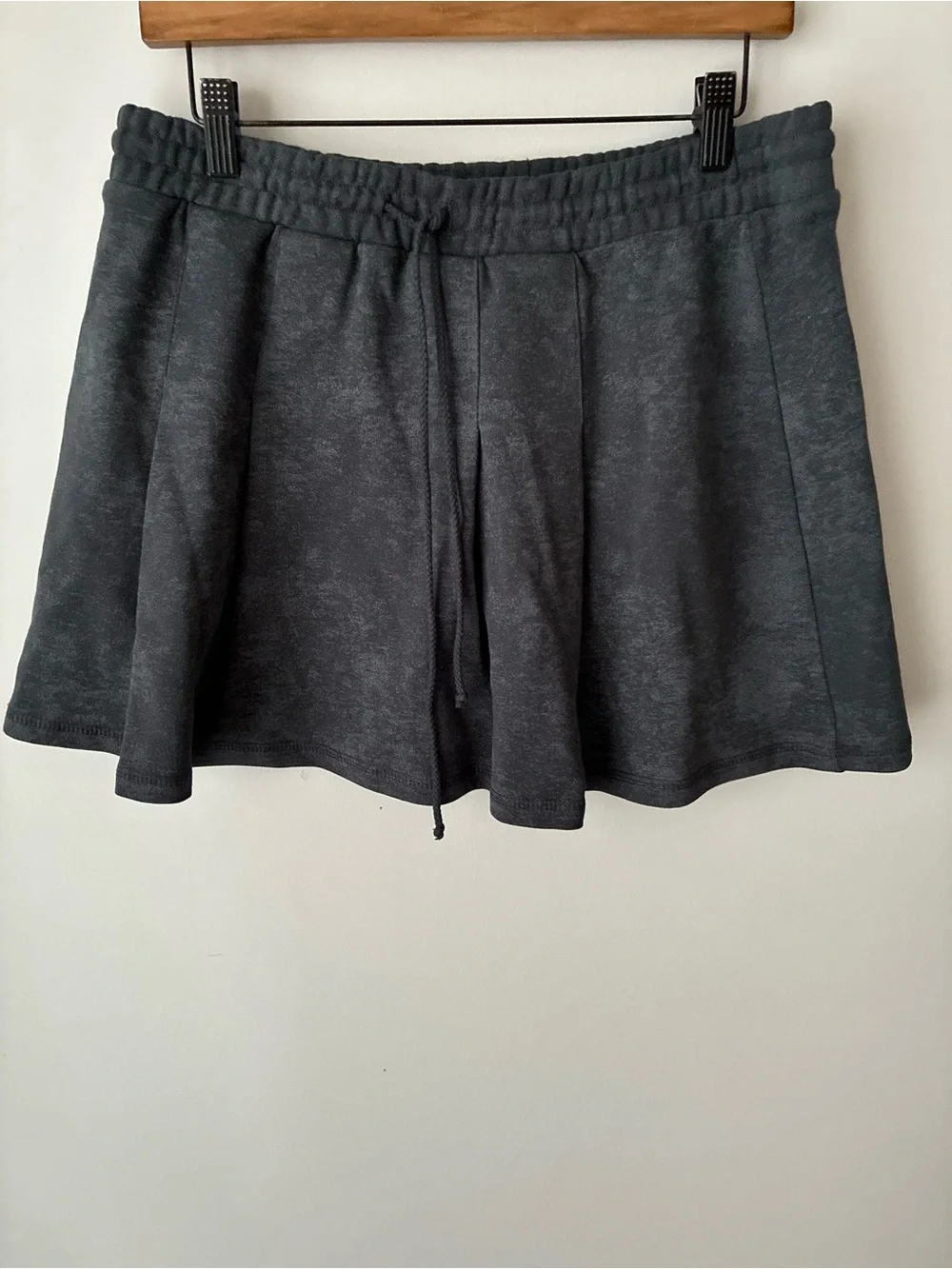 Anthropologie Skirt Women’s Large Daily Practice Pull On Washed Mini Skirt NWT